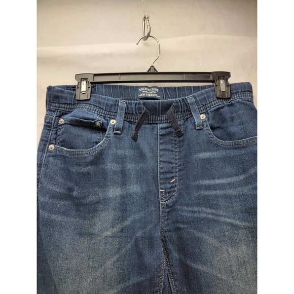 Signature by Levi Strauss Pull on Elastic Waist Women's Jeans, Size 8R - Picture 2 of 10